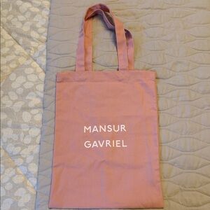 Mansur Gavriel Blush Pink Tote